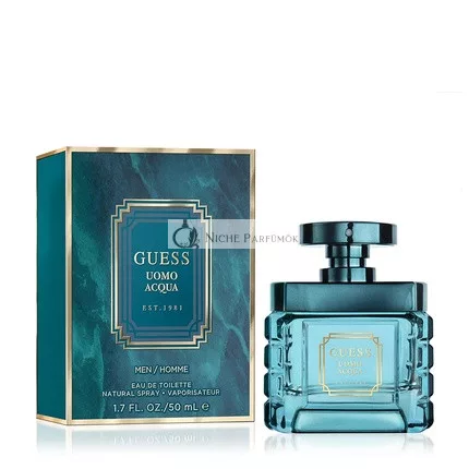 GUESS Uomo Acqua toaletná voda pre mužov, 50 ml