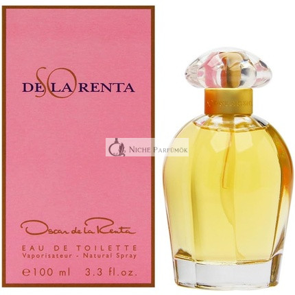SO DE LA RENTA Eau de Toilette sprej pre ženy, 100ml