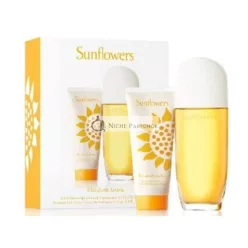 Elizabeth Arden Sunflower Set, 100 ml a 100 ml telový krém