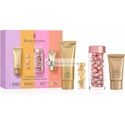 Elizabeth Arden SMOOTH & RENEW Retinol Ceramidové Kapsuly proti starnutiu pre vyhladenie jemných vrások a vrások Luxusný darček pre ženy