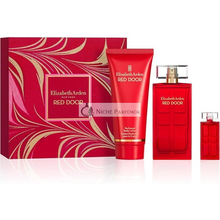 Elizabeth Arden RED DOOR Eau de Toilette 3-dielna darčeková súprava, 50ml