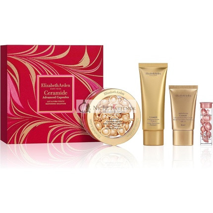 Elizabeth Arden Lift & Firm Obnovujúce Riešenia Pokročilé Ceramidové Kapsuly 60-Dielna Darčeková Sada - Hodnota 115,93 £