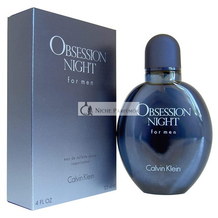 Calvin Klein Obsession Night Pánsky Eau de Toilette Spray, 125ml