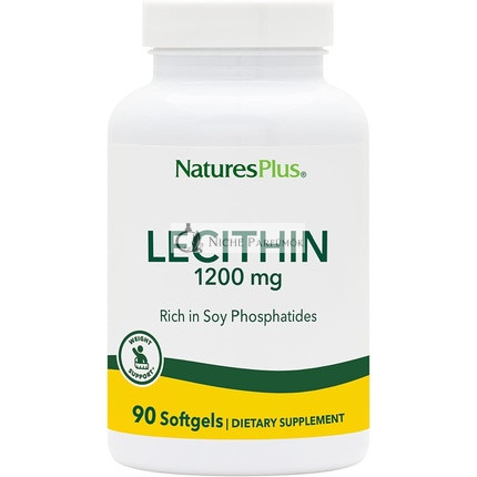 Nature's Plus Lecitín 1,200mg 90 Mäkké Kapsuly