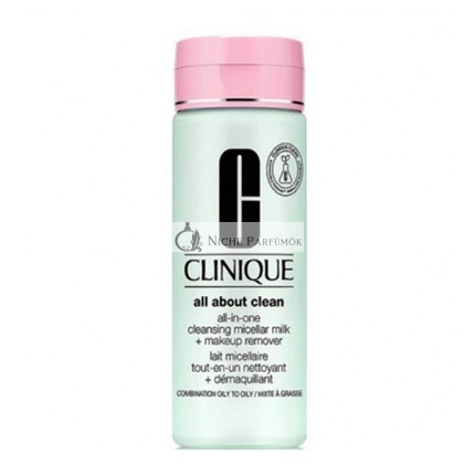 Clinique All About Clean Všetko v Jednom Čistiaca Micelárna Mlieko na Kombinovanú a Mastnú Pokožku, 200ml