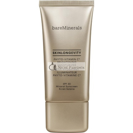 bareMinerals Skinlongevity Phyto-Vitamín C rozjasňujúci hydratačný krém SPF30 50ml