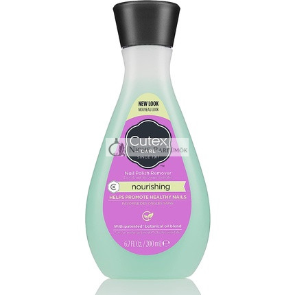 Cutex Výživný odlakovač na nechty s vitamínom E a olejom z marhuľových jadier, 200ml
