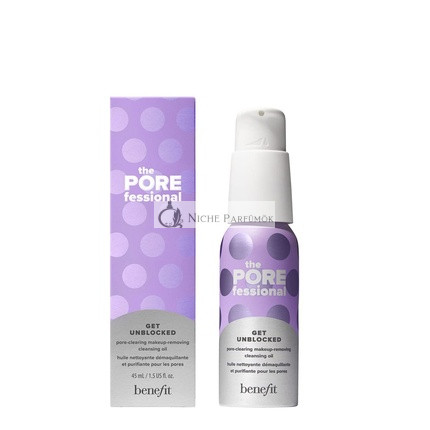 Benefit Cosmetics Mini The POREfessional Get Unblocked Odstránenie make-upu čistiaci olej, 45ml