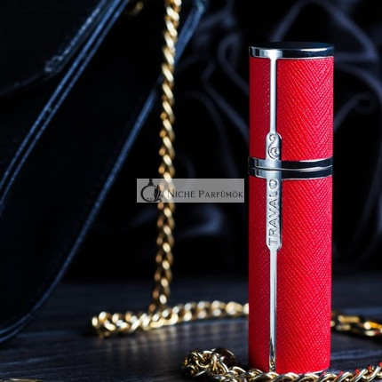 Travalo Milano HD Elegance Parfumový Sprej Náplň Červená