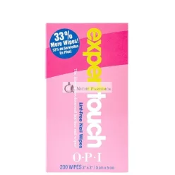 OPI Expert Touch bezprašné utierky na nechty, 200 ks
