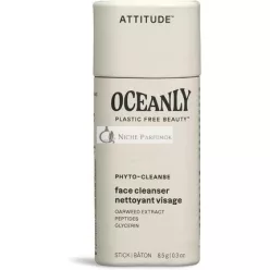   ATTITUDE Oceanly Čistiaci stick na tvár, EWG overený, bez plastov, rastlinné a minerálne zložky, vegánske produkty starostlivosti o pleť, PHYTO CLEANSE, bez vône, 8,5 g