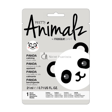 Pretty Animalz Panda Pleťová Maska