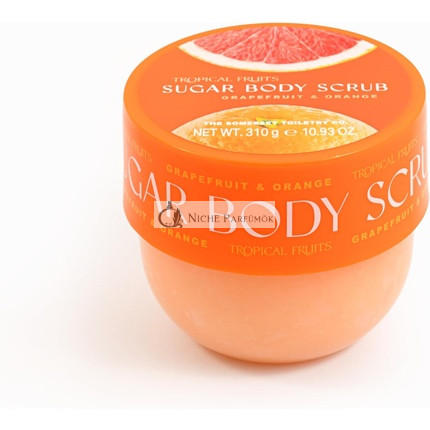 Tropical Fruits Jemný Exfoliačný Cukrový Telový Scrub Grapefruit a Pomaranč 310g