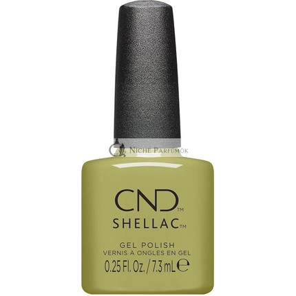 CND Shellac UV Lak na Nechty Plantbound č. 477 Svetlozelený