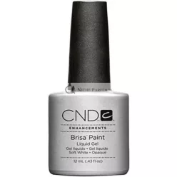 CND Brisa Paints Mäkká biela Opaqe, 12 ml