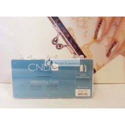   360 Kreatív Nail Design CND Velocity Francúzske Biele Nechty Tipy