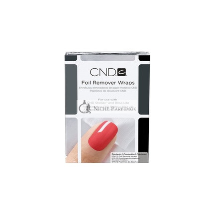CND Shellac Odstraňovač Fólií - Balenie 10 ks