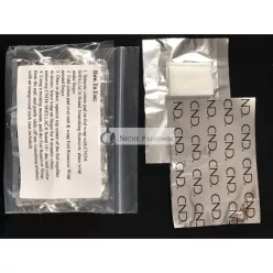   CND Odstránenie fólií v praktickej veľkosti s oranžovou tyčinkou