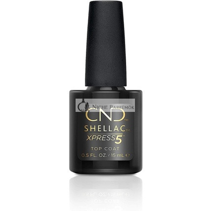 CND Shellac Sada Lak na Nechty s Xpress5 Vrchným Lakom, 15ml