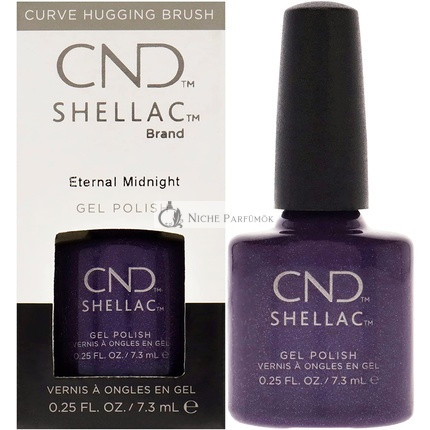 CND Shellac Večný Polnoc Nightspell Fialový 7.3ml
