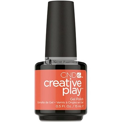 CND Creative Play Gélový Lak na Nechty Tangerine Rush, 15ml