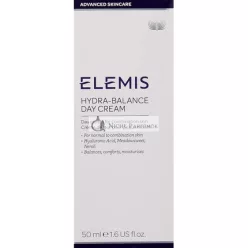   ELEMIS Hydra-Balance Denný Krém Ľahký Hydratačný Krém pre Normálnu a Kombinovanú Pokožku, 50ml