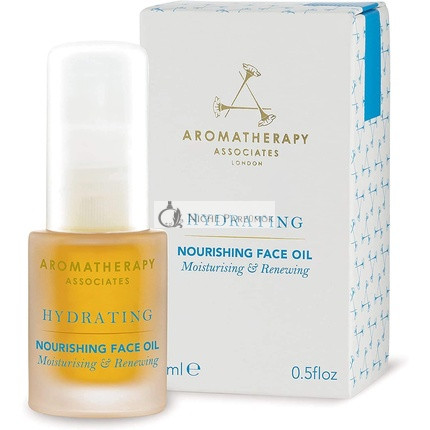 Aromatherapy Associates Hydratačný Olej na Tvár obohatený o Esenciálne živiny, Výživný Olej z Prvosenky a Najjemnejší Róžový Olej, 15ml