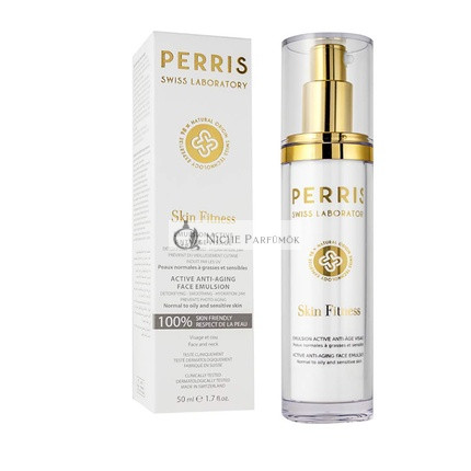 Perris Monte Carlo Pokožka Fitness Aktívna Anti-Aging Emulzia na Tvár, 50ml