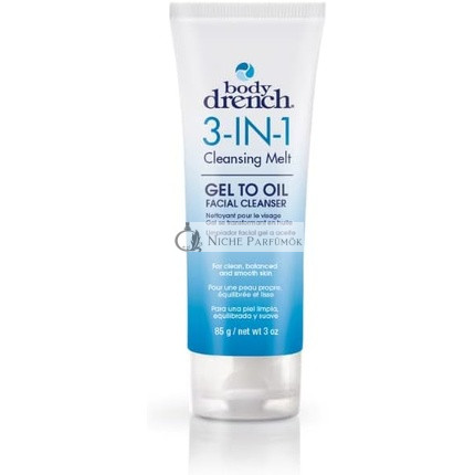 Body Drench 3 v 1 Čistiaci gél na tvár 85g