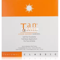   Tantowel Telo Samoopaľovací Uterák Classic - Balenie 5 kusov