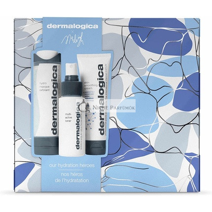 Dermalogica Naši Hrdinovia Hydratácie Set + Hydro Masque Exfoliant 50ml + Multi-Active Toner 50ml + Skin Smoothing Cream 50ml