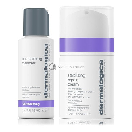 Dermalogica Oprava pleti Duo Čistiaci a Hydratačný Set pre Citlivú Pleť