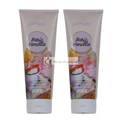   Victoria's Secret Pink Základná vanilková telová mlieko s esenciálnymi olejmi, 60ml