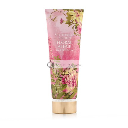 Victoria's Secret Floral Affair Liliový Púder Telový Krém 250 ml