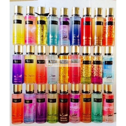 Victoria's Secret Fragrance Testovací Telový Mokrý Sprej, 250ml