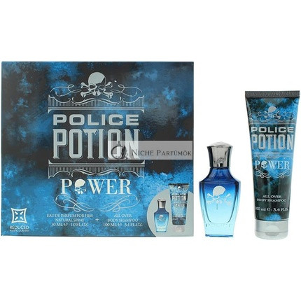 Police Potion Power 2-dielna darčeková sada Eau de Parfum 30ml, Sprchový gél 100ml