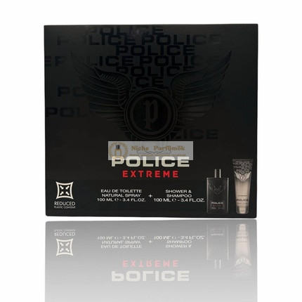 Police Darčeková Sada pre Mužov Eau De Toilette Sprej 100ml + Sprchový Šampón 100ml