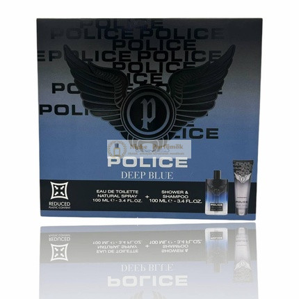 Police Darčeková Sada Pánske Parfum Eau De Toilette Sprej 100ml + Sprchový Šampón 100ml