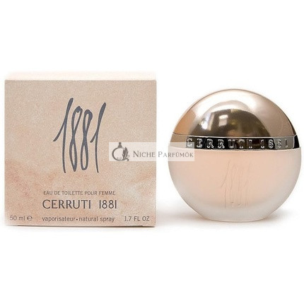 Cerruti 1881 Eau de Toilette Spray pre ženy, 50 ml