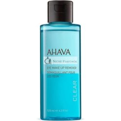   AHAVA Odstraňovač Očí 125ml Prírodný Jemný Vodotesný Odstraňovač Make-Upu z Mŕtveho Mora