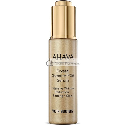 AHAVA Mŕtve more Kryštál Osmoter X6 Pleťové sérum Prírodné proti starnutiu a redukcia vrások pre ženy, 30ml