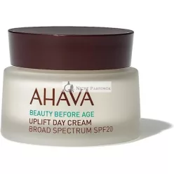   AHAVA Uplift Denný Krém SPF 20 Proti Starnutiu na Zmenšenie Vrások pre Ženy a Mužov, 50ml