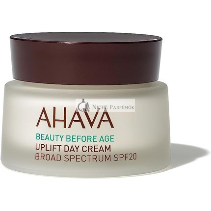 AHAVA Uplift Denný Krém SPF 20 Proti Starnutiu na Zmenšenie Vrások pre Ženy a Mužov, 50ml