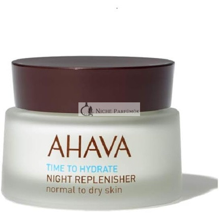 AHAVA Nočný obnovovač hydratácie pre normálnu a suchú pleť, 50 ml