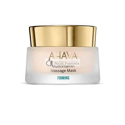 AHAVA Firming MultiVitamin Masážna Maska s Vitamínmi C, Pro B5, B3, D a Špeciálnymi Minerálmi z Mŕtveho Mora, 50ml