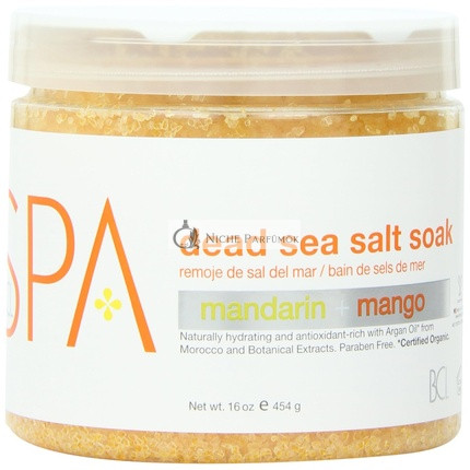 BCL Spa Organics Mandarin a Mango Mŕtve more Soľný kúpeľ 453 g