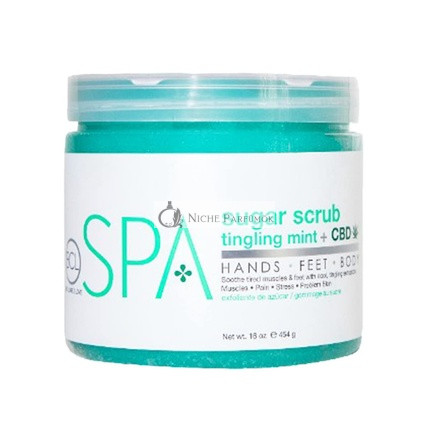 BCL SPA Cukrový peeling CBD, 454 g