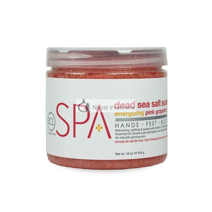 BCL SPA Mŕtve More Soľný Kúpeľ Rúžová Grapefruit 454g