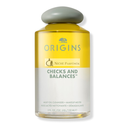Origins Checks and Balances Mliečný Olej Čistiaci a Odstraňovač Make-upu, 150 ml