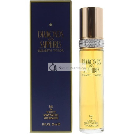 Elizabeth Taylor Diamonds and Sapphires EDT pre ženy, 50 ml